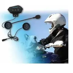 GENERICO - Intercomunicador Casco Moto Manos Libres Bluetooth