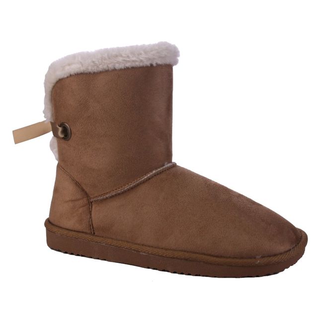 CHALADA - Botin Mujer Tostado Casual Chalada Pingui-4