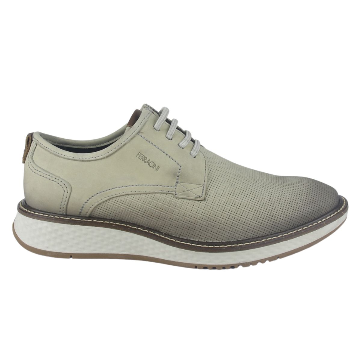 FERRACINI - Zapato Hombre Beige Casual Ferracini 3302