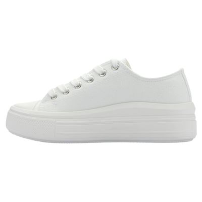 Imagen 2 del producto Zapatillas Mujer Blanco Plataforma Clu-10