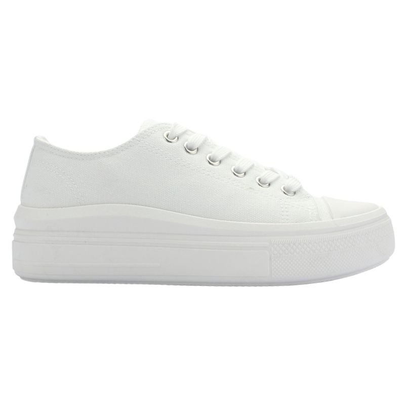 CHALADA - Zapatillas Mujer Blanco Plataforma Chalada Clu-10