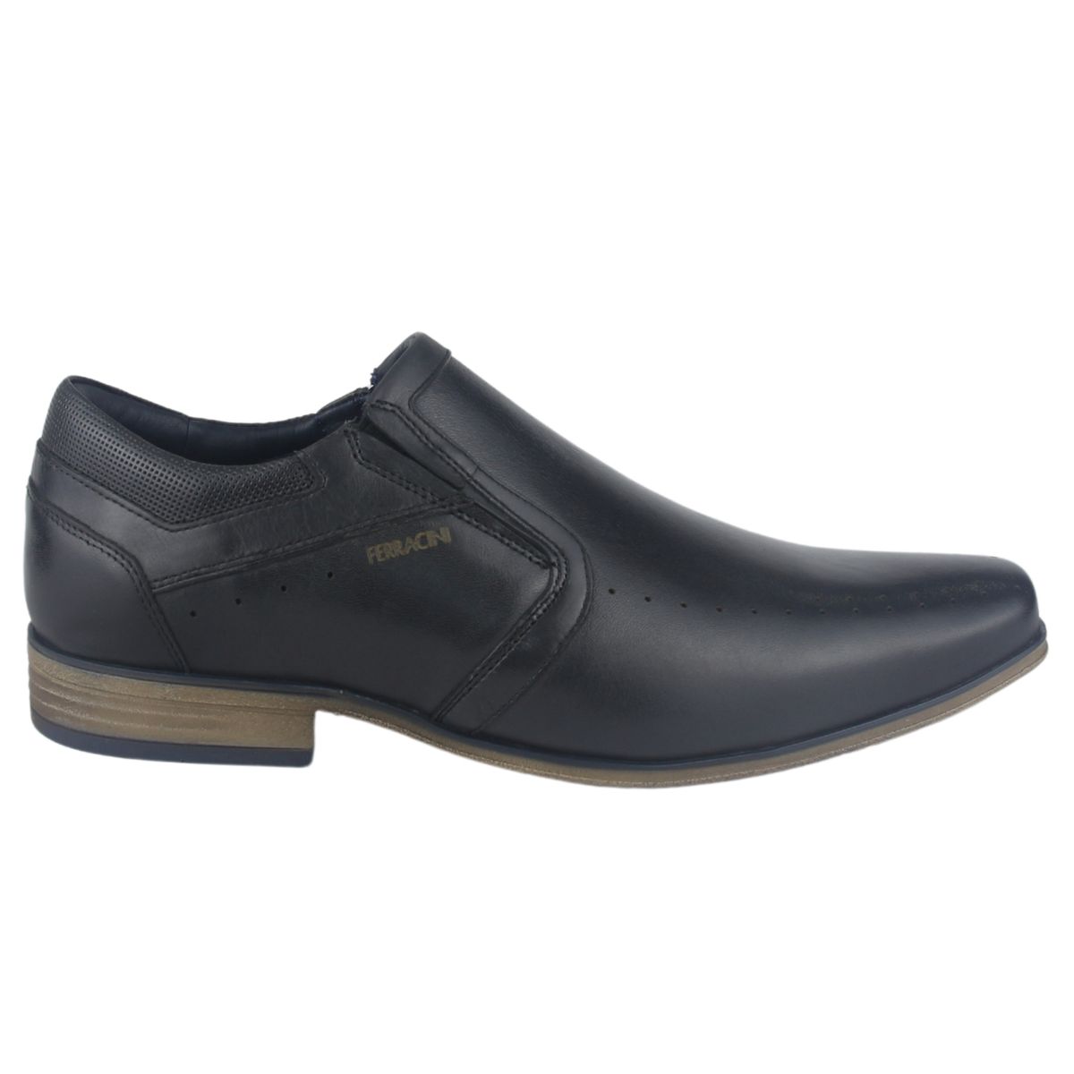 FERRACINI - Zapato Hombre Negro Matte Casual Ferracini 6072