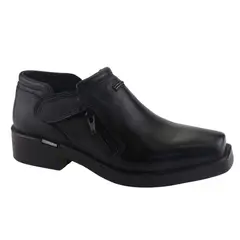 FERRACINI - Botin Hombre Cuero Negro 6622