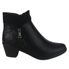 CHALADA - Botin Mujer Negro Casual Litang-2