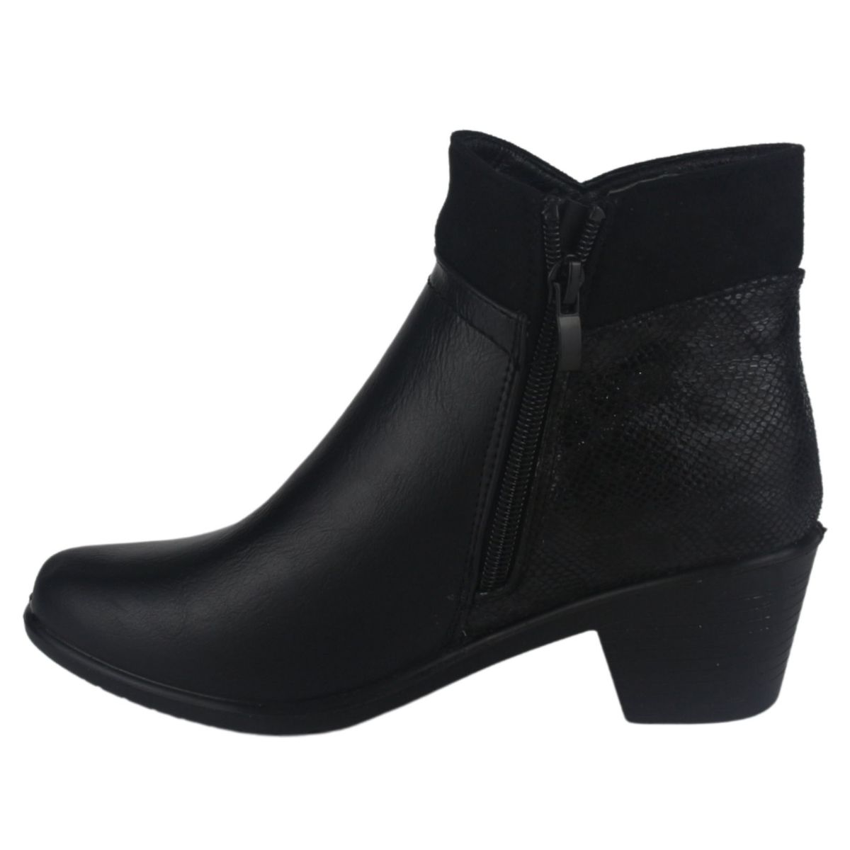 CHALADA - Botin Mujer Negro Casual Chalada Litang-2