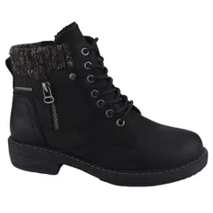 CHALADA - Botin Mujer Negro Casual Army-50