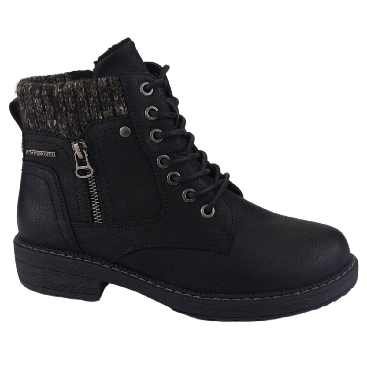 CHALADA - Botin Mujer Negro Casual Chalada Army-50