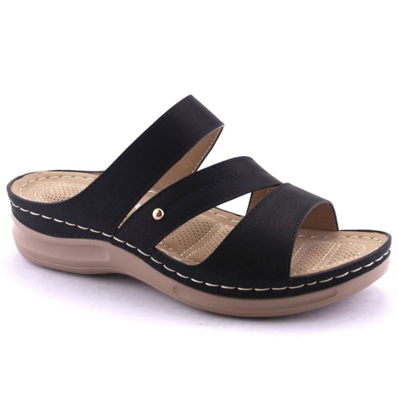 CHALADA - Sandalia Mujer Negro Casual Chalada Kon-10