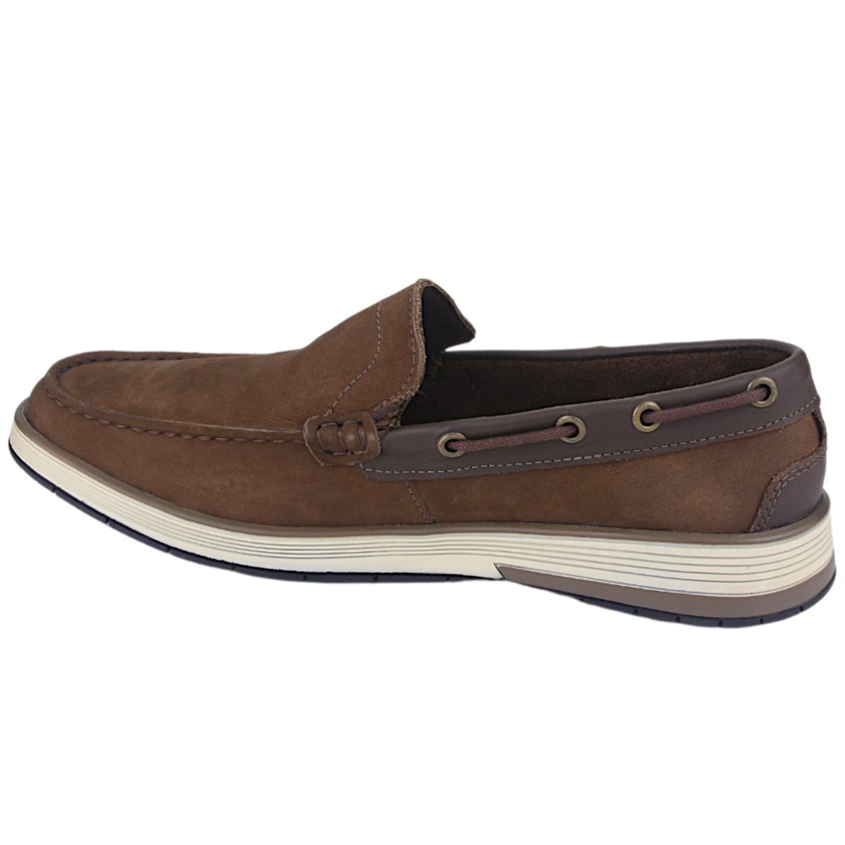 FERRACINI - Mocasin Hombre Café Casual Ferracini 6985