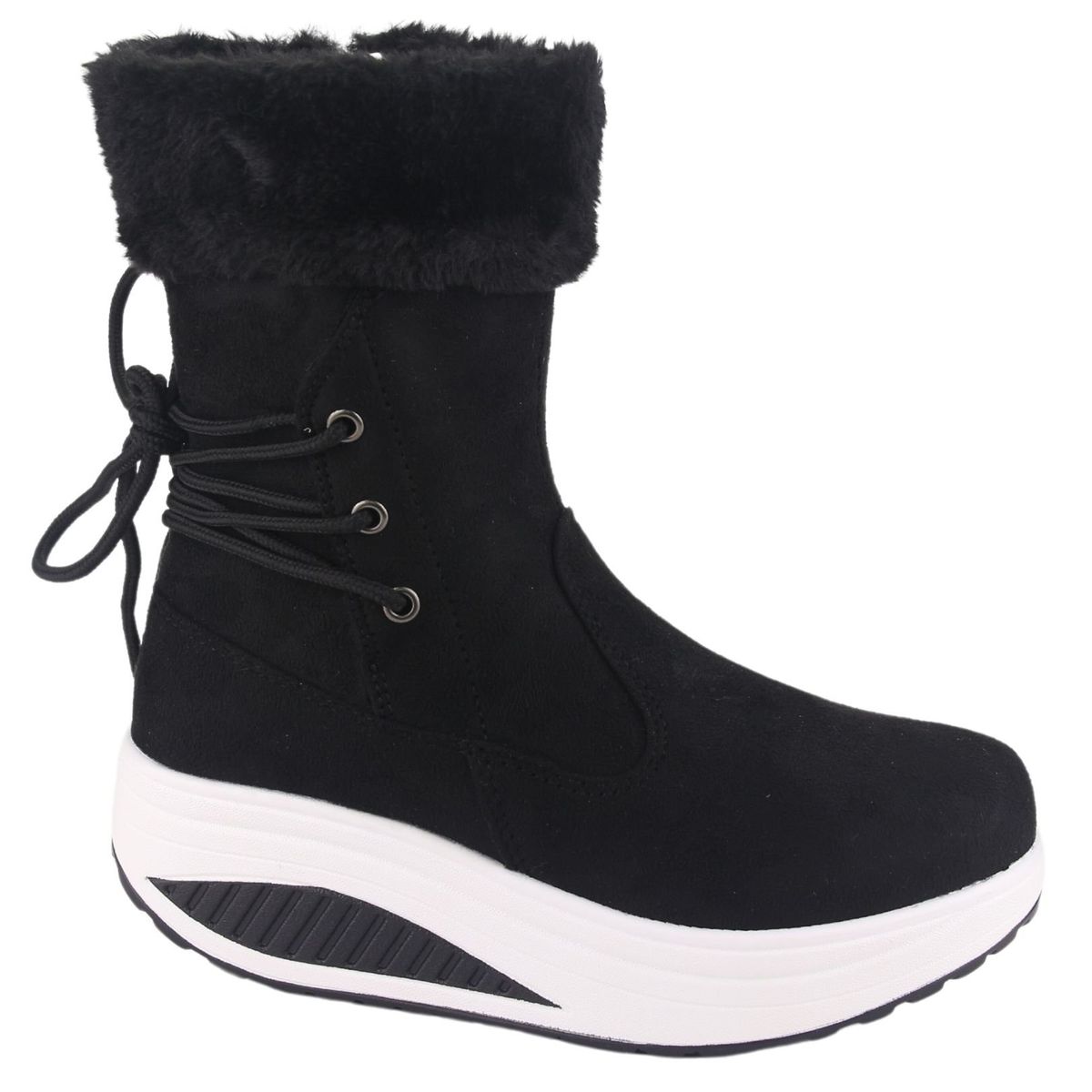 FUNWAY - Botin Mujer Negro Casual Funway Tija-34