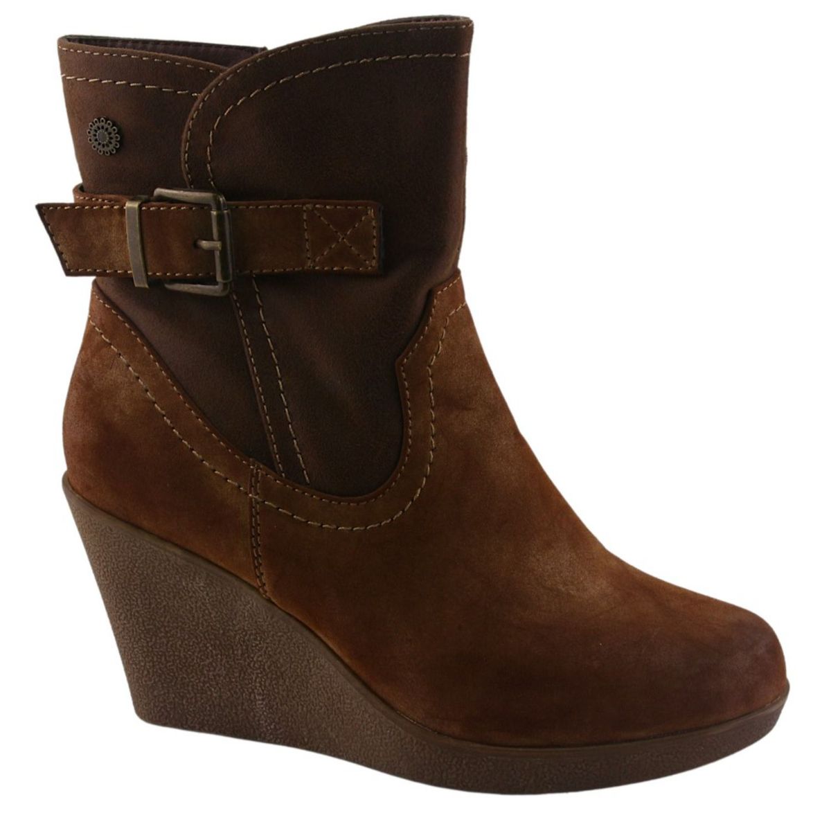 CHALADA - Botin Mujer Camel Plataforma Chalada Wedge-37