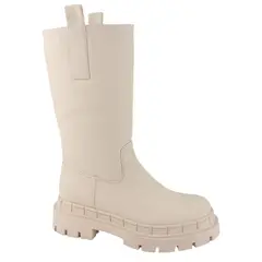 CHALADA - Bota Mujer Beige Moda Gummy-1
