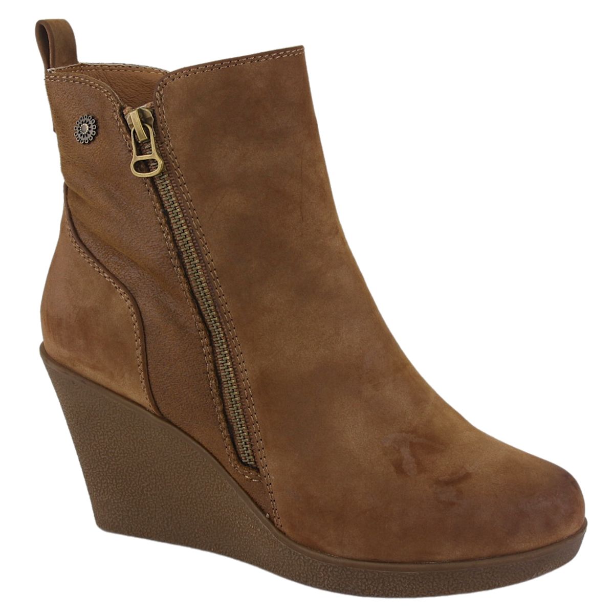 CHALADA - Botin Mujer Camel Casual Chalada Wedge-41