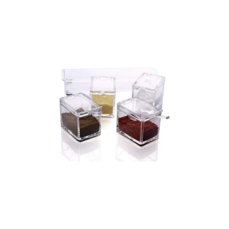 GENERICO - Especieros Frascos Condimentos Cocina Organizador.