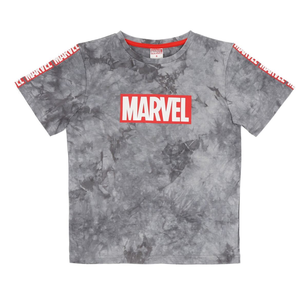 MARVEL - Polera Niño Logo Gris Marvel