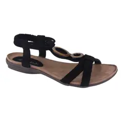 CHALADA - Sandalia Mujer Negro Moda Anatomic69