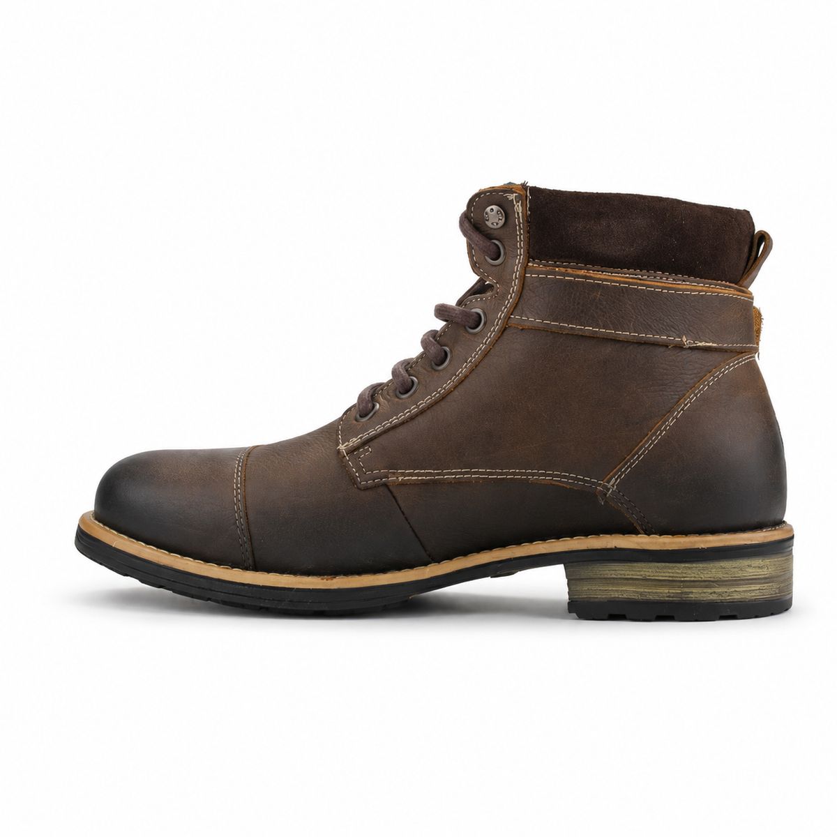 FERRACINI - Botin Hombre Café Casual Ferracini 9873
