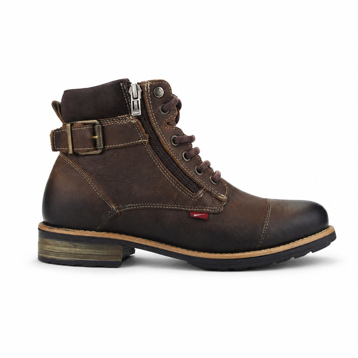 FERRACINI - Botin Hombre Café Casual Ferracini 9873