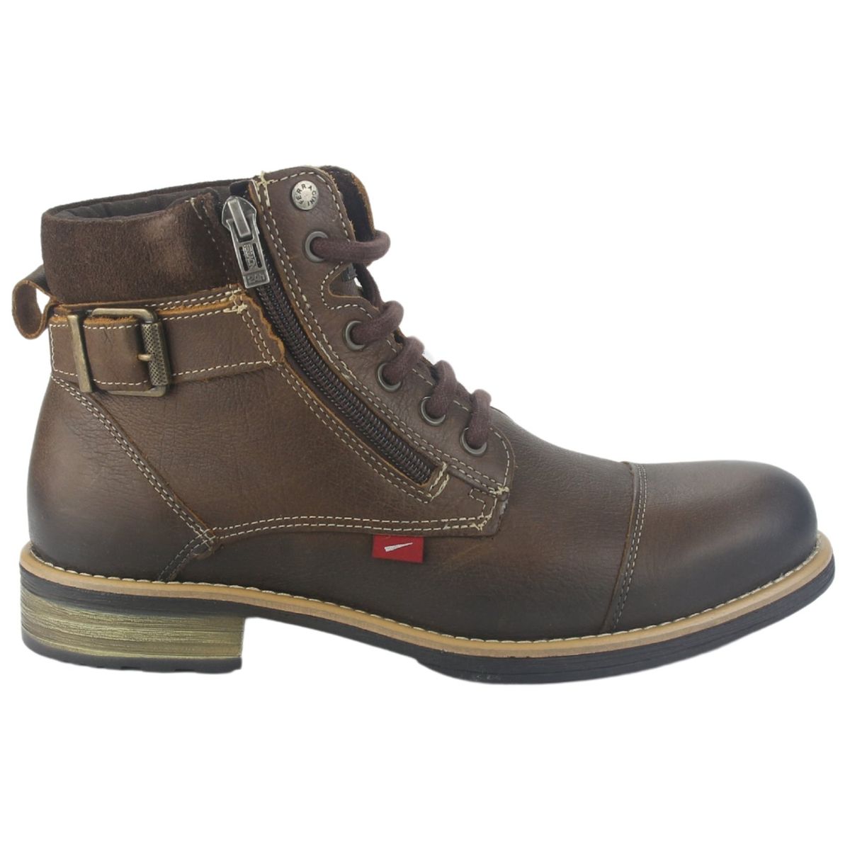 FERRACINI - Botin Hombre Café Casual Ferracini 9873