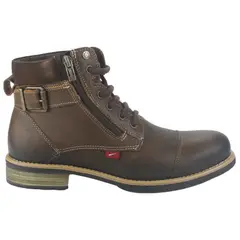 FERRACINI - Bototo Hombre Cuero Café 9873