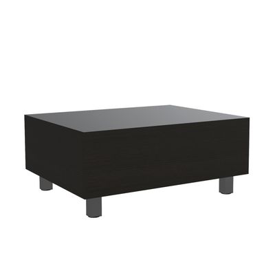 Imagen 2 del producto Mesa De Centro Extensible Negro 54.5x80x54.5 cm