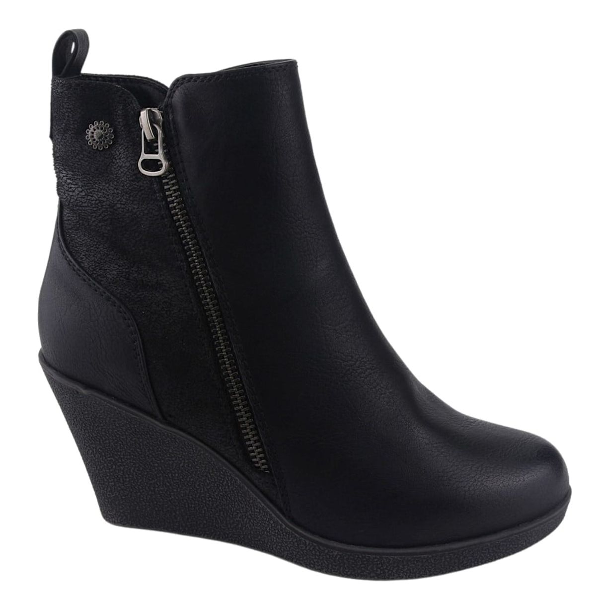 CHALADA - Botin Mujer Negro Casual Chalada Wedge-41