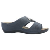 Sandalia Mujer Azul Casual Kon-5