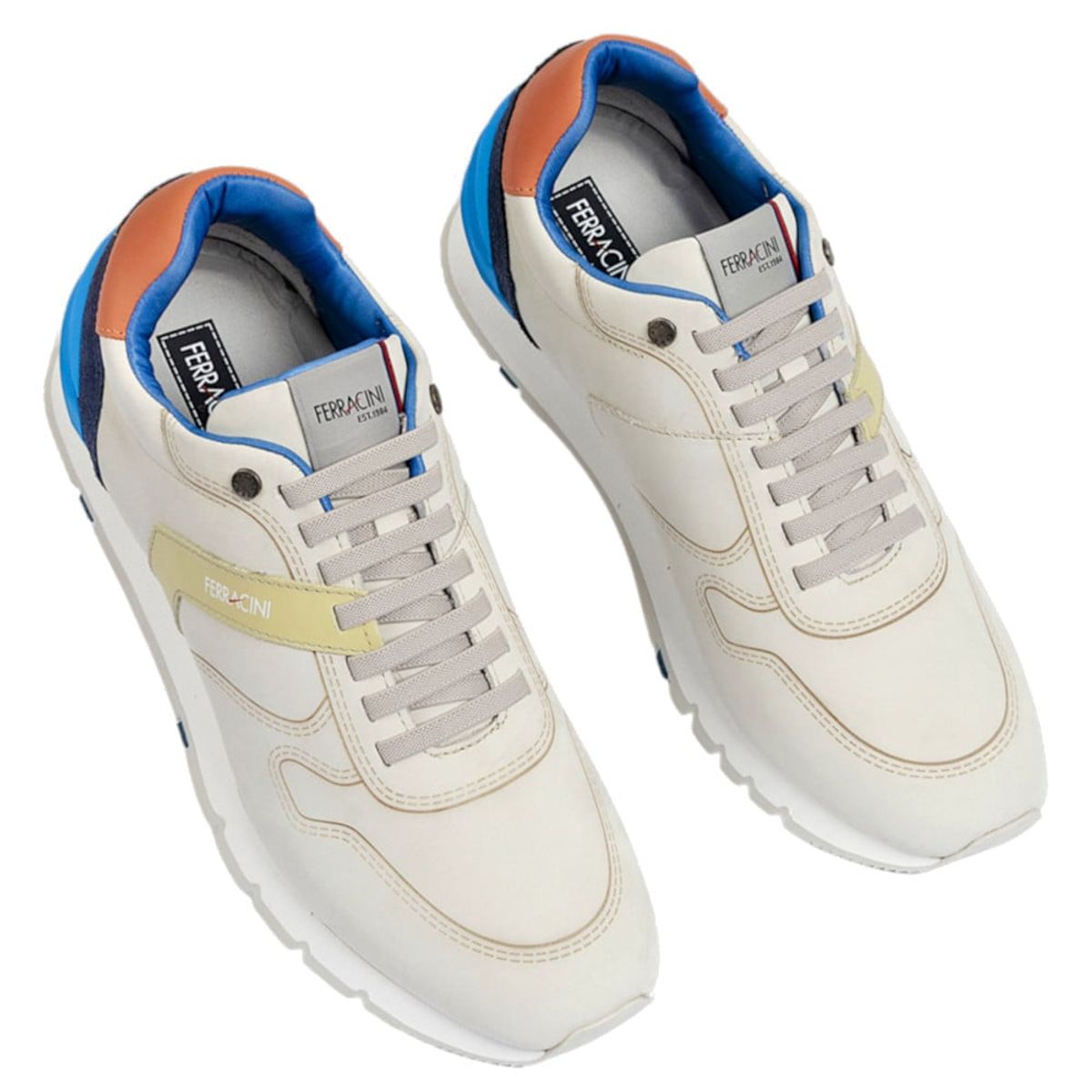 FERRACINI - Zapatilla Hombre Beige Casual Ferracini 9685