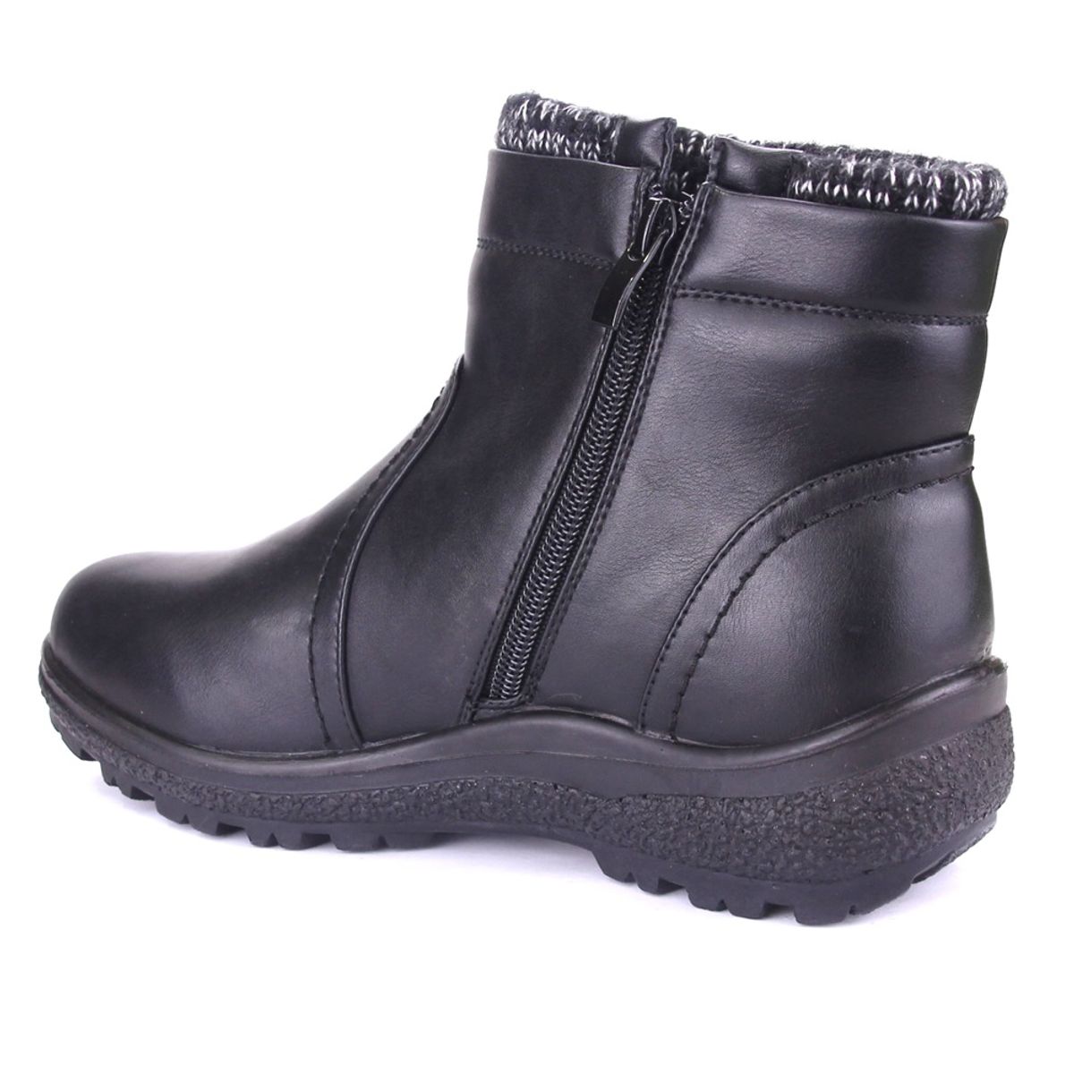 CHALADA - Botin Mujer Negro Casual Chalada Winter-6