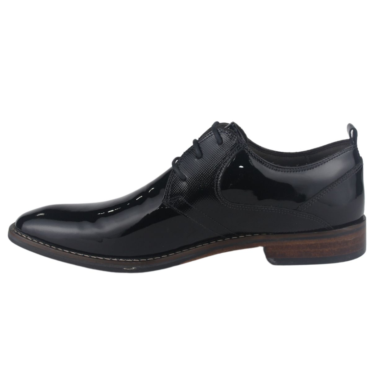 FERRACINI - Zapato Hombre Negro Charol Casual Ferracini 5659