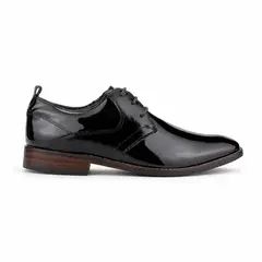 FERRACINI - Zapato Hombre Negro Charol Casual 5659