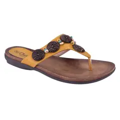 CHALADA - Sandalia Mujer Amarillo Moda Anatomic54