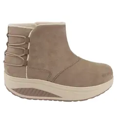 FUNWAY - Botin Mujer Beige Casual Tija-5