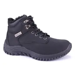FUNWAY - Botin Mujer Negro Casual Snow-1