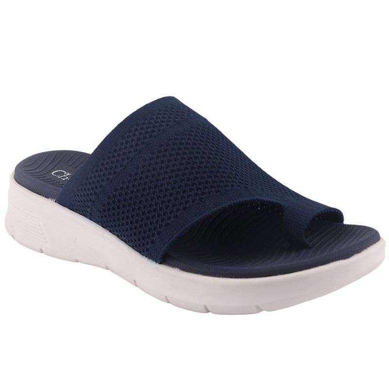 CHALADA - Sandalia Mujer Azul Marino Comfort Chalada Nazca-21