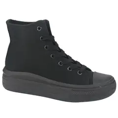 CHALADA - Zapatillas Mujer Negro Plataforma Clu-2
