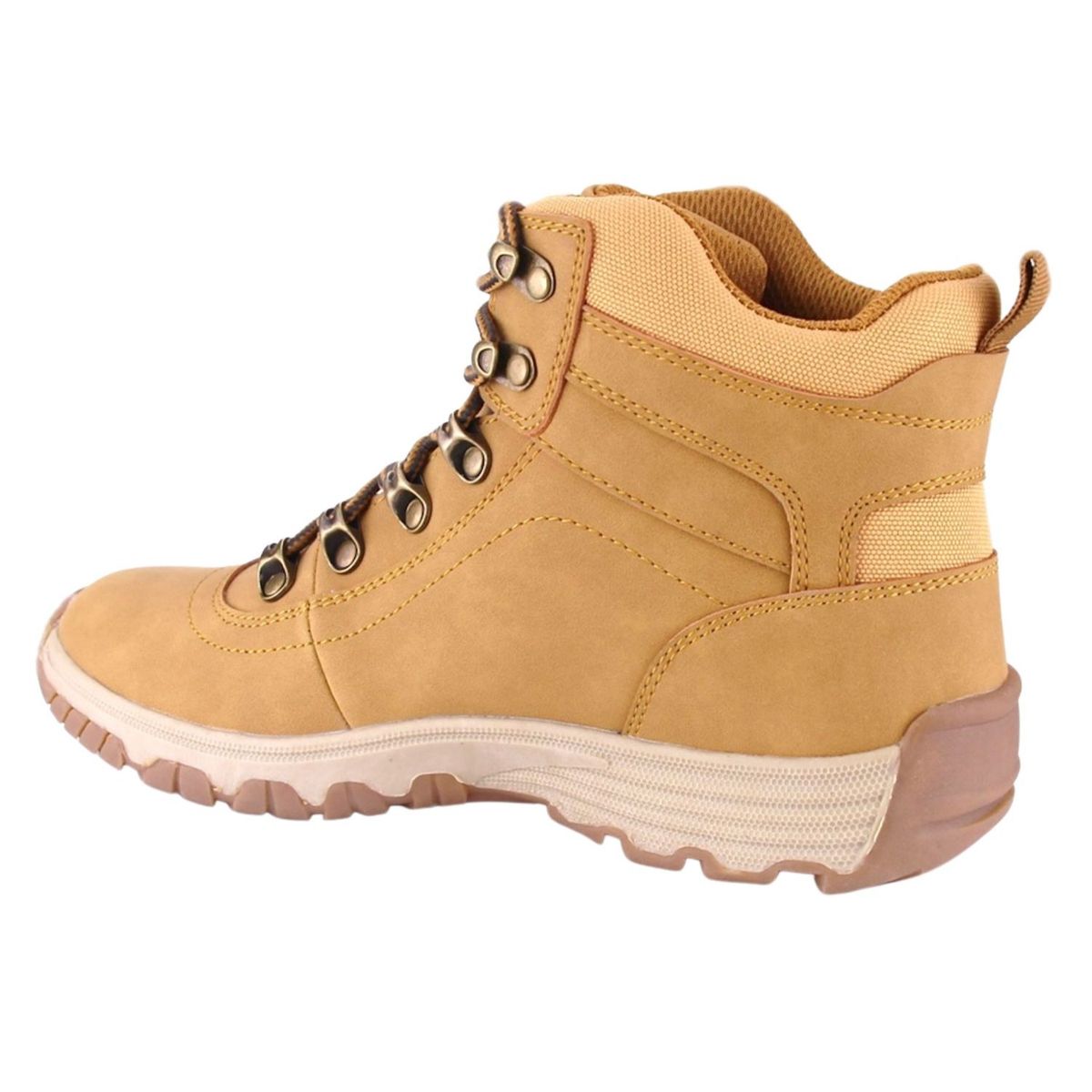 FUNWAY - Botin Mujer Camel Casual Funway Opra-1