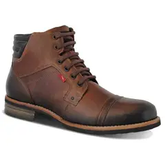 FERRACINI - Bototo Hombre Cuero Cafe 9882