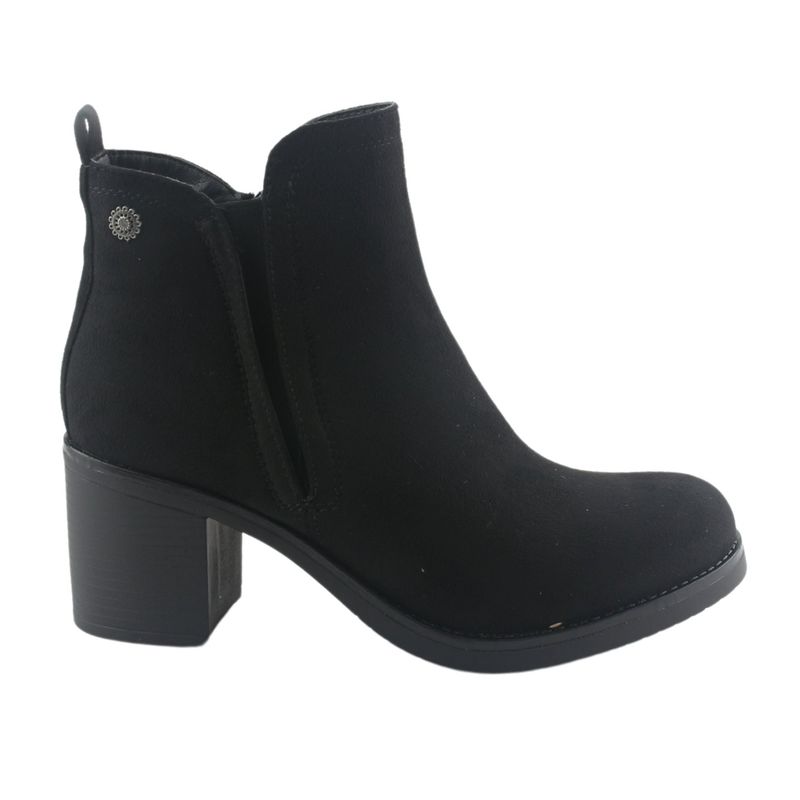 CHALADA - Botin Mujer Negro Moda Chalada Prata-1