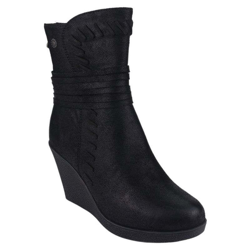 CHALADA - Botin Mujer Negro Casual Chalada Wedge-42