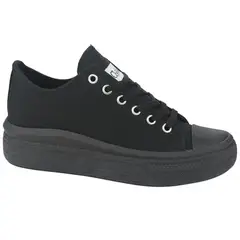 CHALADA - Zapatillas Mujer Negro Plataforma Clu-10