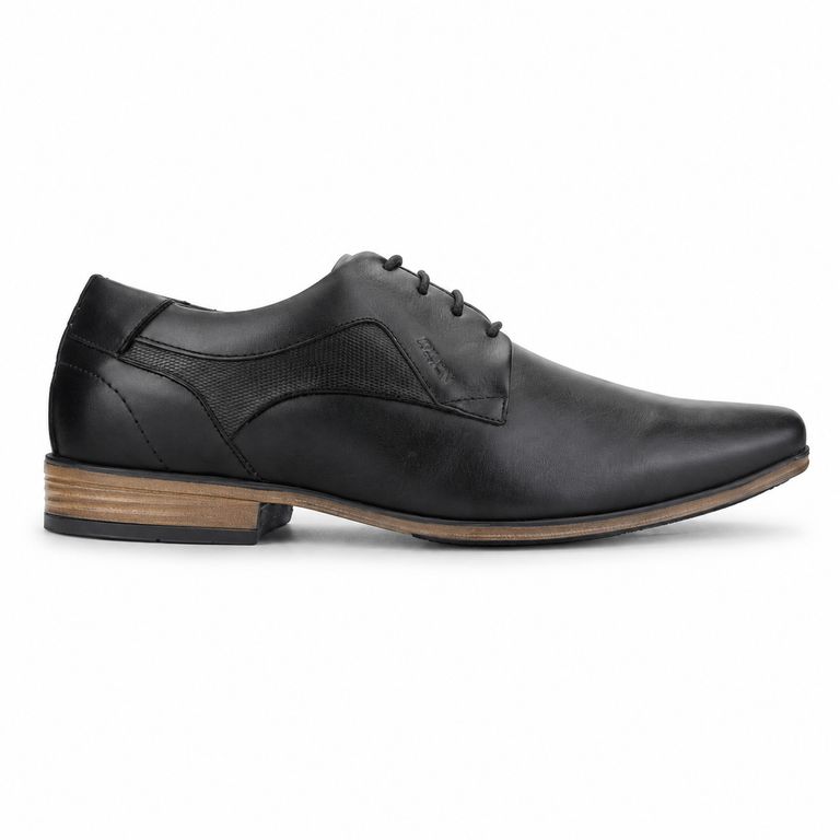 Zapato Hombre Negro Matte Casual 6067