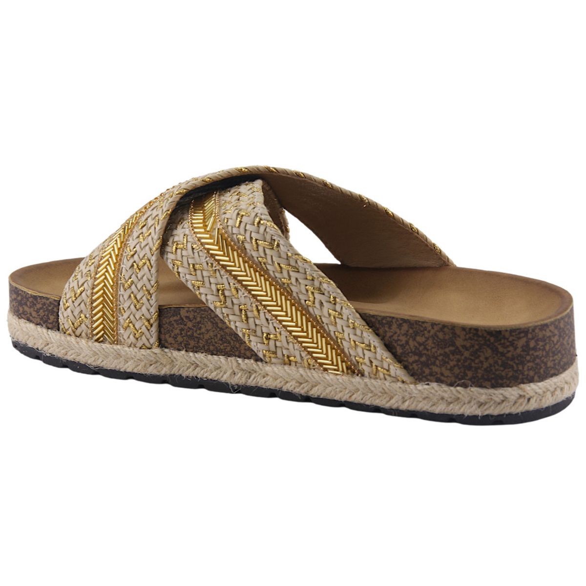 CHALADA - Sandalia Mujer Beige Plataforma Chalada Lila-10