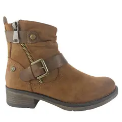 CHALADA - Botin Mujer Camel Casual Torri-11