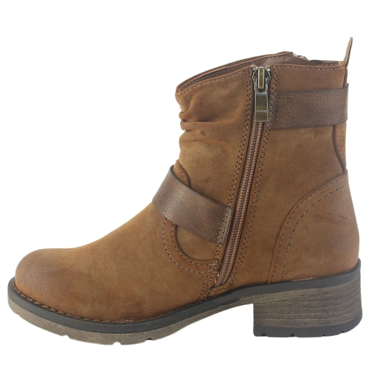 CHALADA - Botin Mujer Camel Casual Chalada Torri-11
