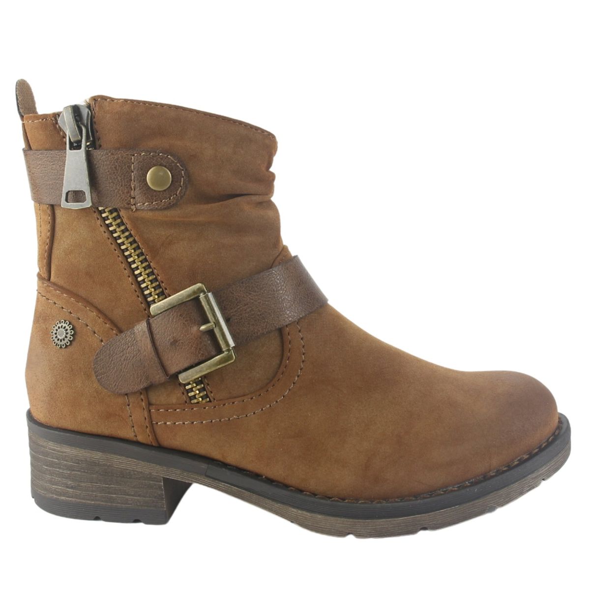 CHALADA - Botin Mujer Camel Casual Chalada Torri-11