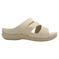 Sandalia Mujer Beige Casual Kon-10