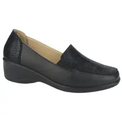CHALADA - Zapato Mujer Negro Comfort Oscar-1