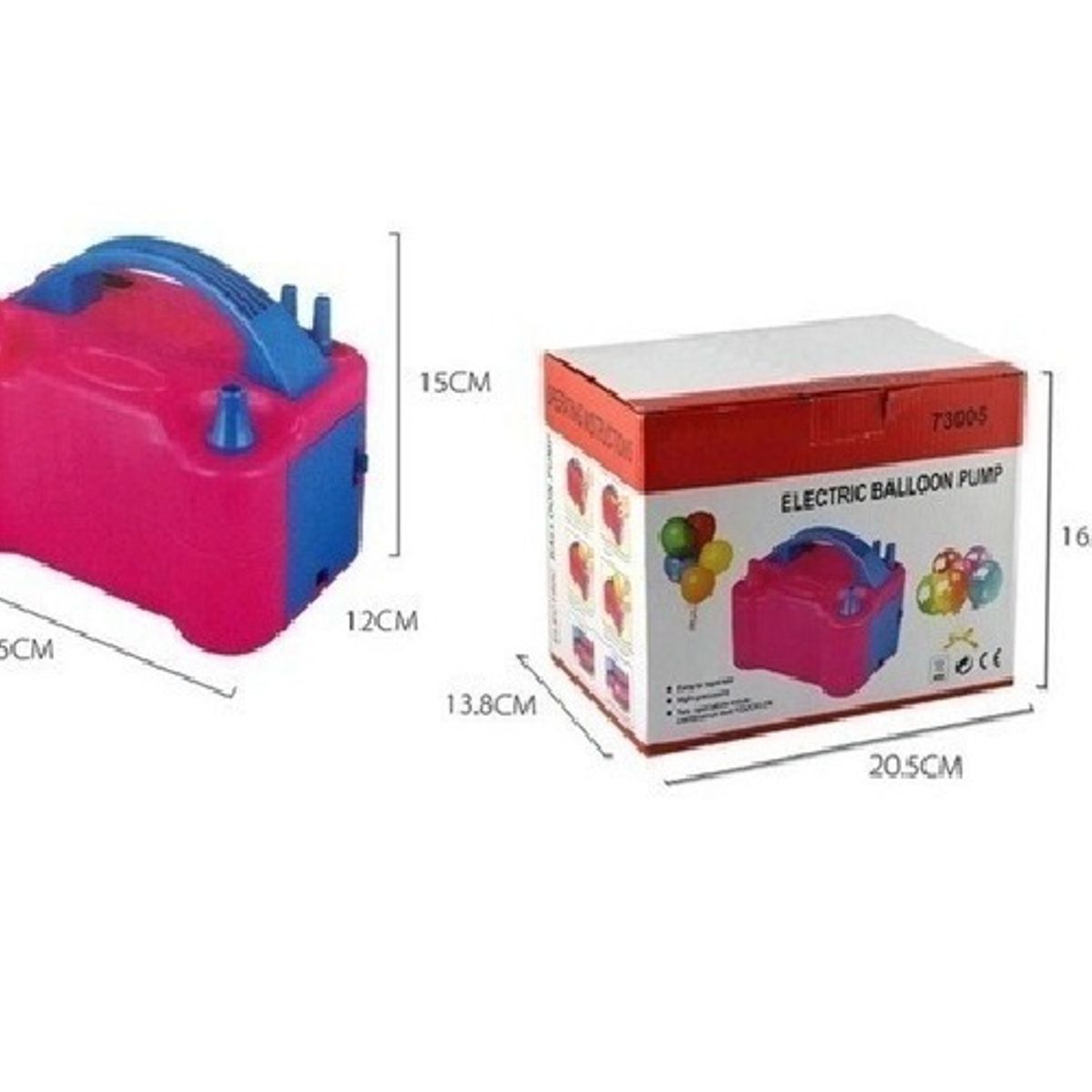 GENERICO - Inflador Eléctrico Automático Globos