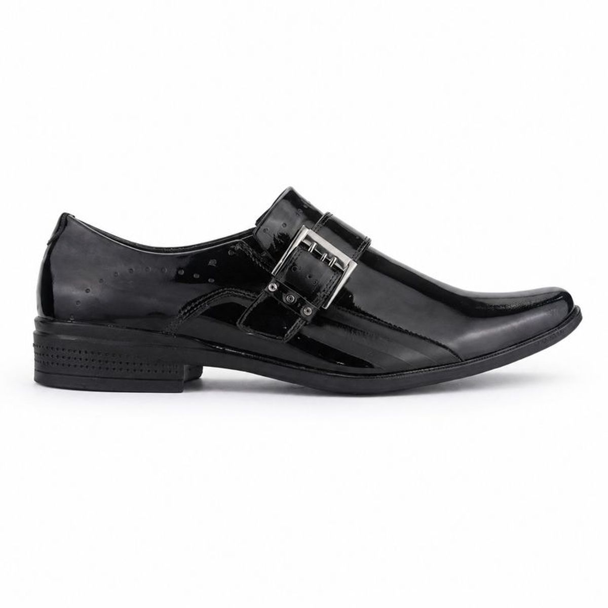 FERRACINI - Zapato Hombre Negro Charol Casual Ferracini 4373